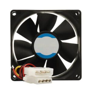 8cm Kasa Fanı Siyah 80*80*25mm Kasa Soğutucu Fan Sessiz