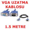 Vga Kablo 1.5 Mt Erkek/di̇şi̇ Vga Uzatma Kablo