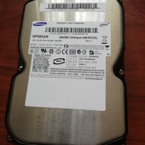 80gb Samsung Sp0842n Ide Harddisk - Masaüstü Ide Hdd (İkinci El)