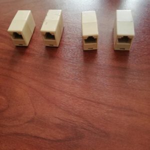4 Adet Rj45 Ethernet Ağ Kablosu Birleştici Aparat