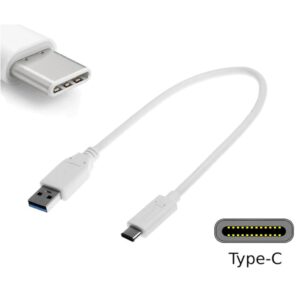 Usb 3.1 Type C Şarj Data Kablo Usb Type-C Şarj Data Kablo 30 cm