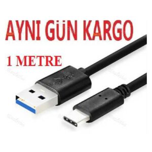 Type-c Usb Kablo 3.1 Hızlı Veri Aktarım Ve Şarj 1 Metre Lg G5 Şarz General Mobile Gm5 Plus