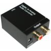 3.5mm Stereo To 2Rca Kablosu Aux Tos Ses 1.3 Metre 2 RCA 1 Stereo Kablo