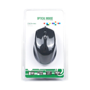 Kablolu USB Optik Mouse 1600 Dpi Optic Maus Fare - Siyah