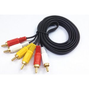 1.8m 3 RCA to 3 RCA Görüntü Ses Kablosu