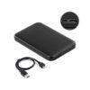 2.5 inç USB 3.0 Sata Harddisk HDD Kutusu 5 Gbps + Kılıf - Gri  