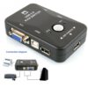 2 Port Usb Kvm Swi̇tch 2 Pc Kasa Tek Kontrol