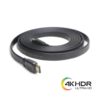 1.8m Flat HDMI Kablo 4K Full HD 3D Destekli hdmi kablo