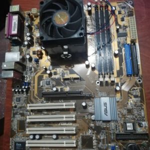 Asus K8n Amd Anakart + Anthlon 3000 Işlemci + Fan (İkinci El)