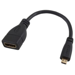 Mikro Micro Hdmi Erkek to Hdmi Dişi Uzatma - Micro HDMI to HDMI