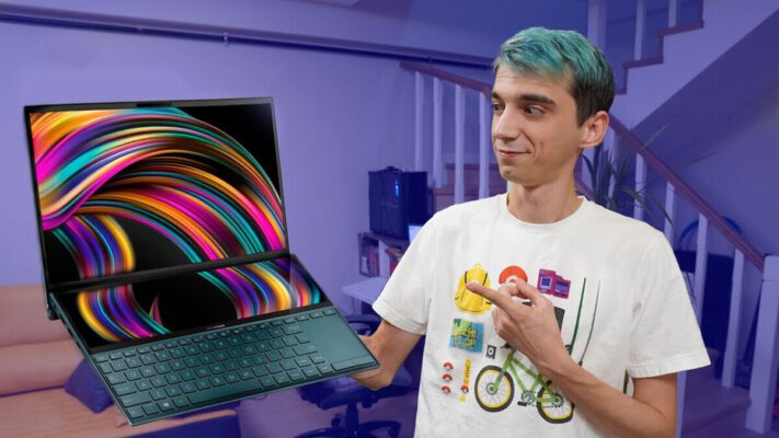 Çift Ekranlı Laptop  