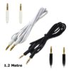 AUX Ses Kablosu 3.5mm Stereo Kablo 1.2m Samsung Sony LG iPhone
