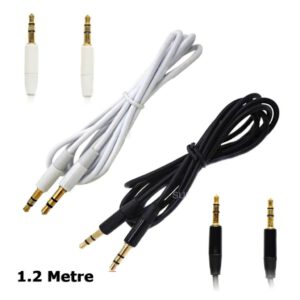 AUX Ses Kablosu 3.5mm Stereo Kablo 1.2m Samsung Sony LG iPhone