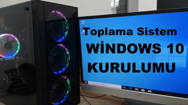 Si̇stem Toplama Sonrası Wi̇ndows Kurulumu  