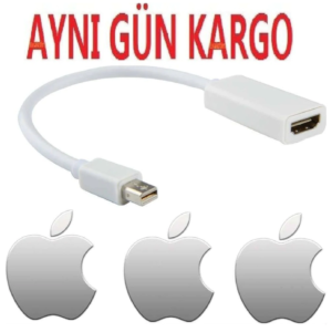 Apple Macbook Thunderbolt hdmi Mini Displayport Çevirici