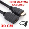 Hdmi Uzatma Kablosu - Dişi Erkek - 50 cm  