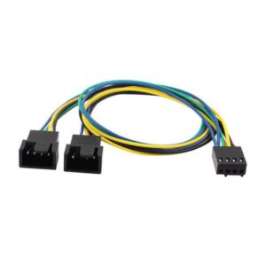 4 Pin FanÇoklayıcı 4 pin fan çoğaltıcı Kablo Fan uzatma kablo - 25cm