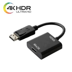 4K Displayport to Hdmi Display Port Hdmi Çevirici Dönüştürücü