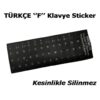 Rusça klavye etiketi rusça klavye sticker Siyah
