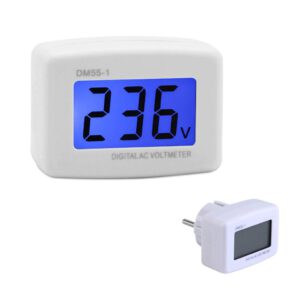 Priz Tipi Voltajmetre voltmetre