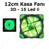 Rampage 12cm Kasa Fanı Double Ring 5 Renk Ledli Gökkuşağı RainbowFa  