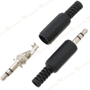3.5mm Stereo Jak Fiş 3.5 mm Sterio fiş Steryo Fiş 2 adet