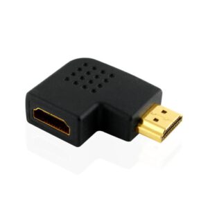HDMI Uzatma Aparatı 90 Derece Dirsek Yassı Sağ Açılı