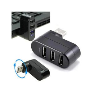 3 Port 360 Dirsek Usb Hub Çoğaltıcı Çoklayıcı Usb 2.0 Çoklama