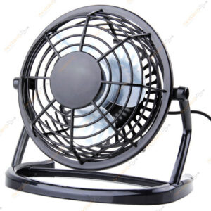 Masaüstü USB Mini Fan Vantilatör Taşınabilir USB Fan Siyah