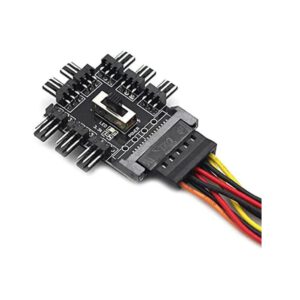 Fan Kontrol 8 Kanal 3 Pin Fan Splitter Sata Power