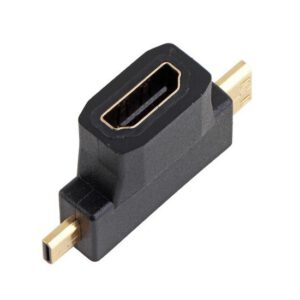 Mi̇ni̇ - Mi̇cro Hdmi Çevi̇ri̇ci̇ Dönüştürücü Mi̇kro Ucuna Takılma Tv Lcd Bağlantı Bağlama Uç Çevi̇rme