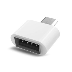 Micro USB OTG Adaptör Samsung Sony LG HTC Mikro Usb Otg Beyaz