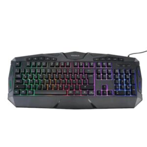 Oyuncu Klavye - Usb Kablolu Rainbow Led Işıklı Gaming Q Klavye