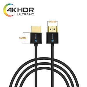 1.8m 4K 3D Ultra Slim Hdmi Kablo Ethernet Ses Destekli HDMI Kablo