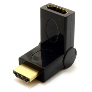 HDMI 90 Derece Dirsek Uzatma Oynar Başlıklı