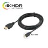 1.8m 4K Mikro HDMI Kablo - Micro Hdmi Kablo -3840*2160 Çözünürlük