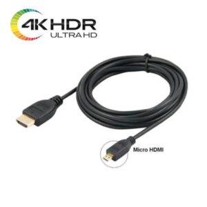 1.8m 4K Mikro HDMI Kablo - Micro Hdmi Kablo -3840*2160 Çözünürlük