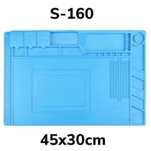 Isıya Dayanıklı Silikon Ped Telefon Tamir Pedi 45x30cm