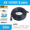4K 3D Ultra HD 3 Metre Ethernet Hdmi Kablo Altın Uçlu Hdmi Kablo  