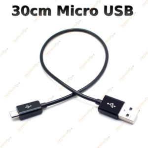 30cm Kısa Micro Mikro USB Kablo - 2A Hızlı Şarj Data Kablosu