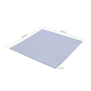 0.5mm*100*100mm Chipset Soğutucu Termal Pad Ped - Gri