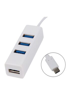 Type C Usb Çoklayıcı 4 Port Usb 2.0 Hub Çoğaltıcı  