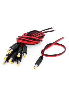 Cctv Güvenlik Kamerası Power Jack Jak Kablo 30Cm  