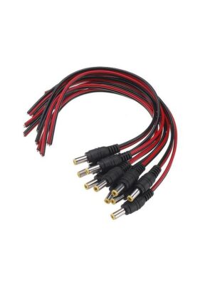 Cctv Güvenlik Kamerası Power Jack Jak Kablo 30Cm  