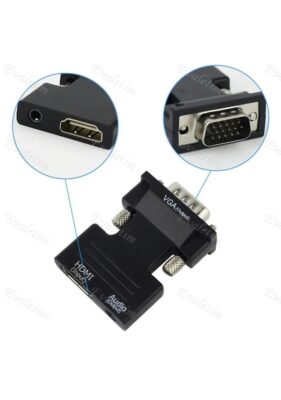 Ses Destekli Hdmı To Vga Çevirici Dönüştürücü hdmi vga çevirici  