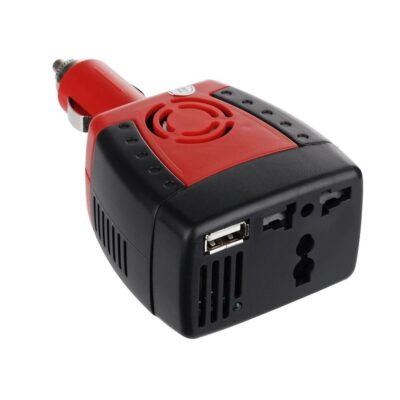 Araç içi 12v 220v Usb Çevirici invertör Fiş Priz Araba Çakmaklık  
