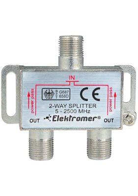 Kablolu Yayın Splitter Dağıtıcı 2'li 5-2400 Mhz  
