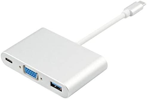 USB 3.1 Type C to VGA Usb 3.0 Dönüştürücü Type-c Vga Çevirici  