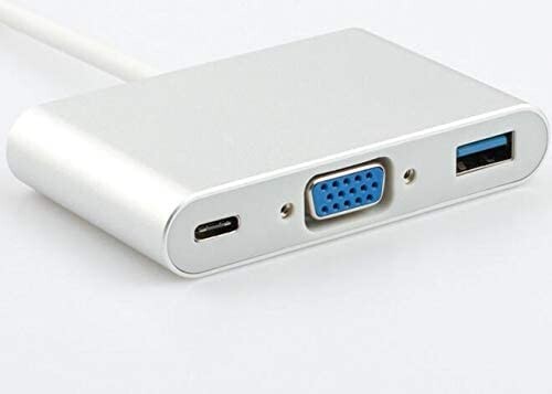 USB 3.1 Type C to VGA Usb 3.0 Dönüştürücü Type-c Vga Çevirici  