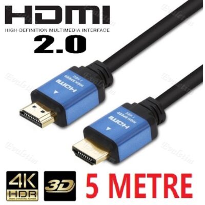 5m Hdmi 2.0 Kablosu 4K Uhd Hdmi Kablosu Lcd Laptop  5 Metre Hdmi Kablo  